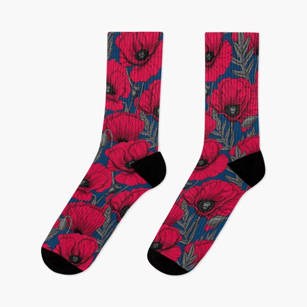 Item preview, Night poppy garden designed and sold by Katerina Mitkova Kirilova.