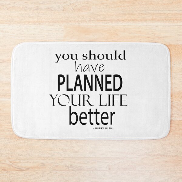 Item preview, Dark Thoughts - Plan Your Life designed and sold by Eye on the Blueline.