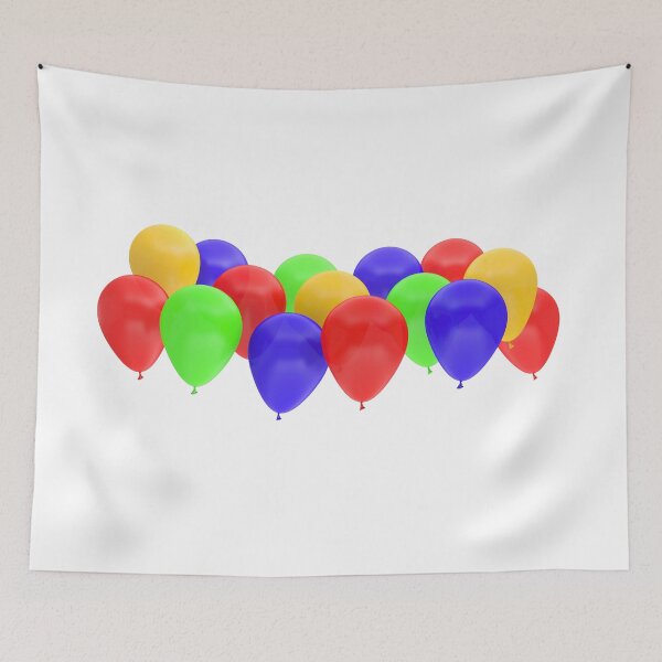 Item preview, multicolored inflatable balloons designed and sold by EsoxOlivier.