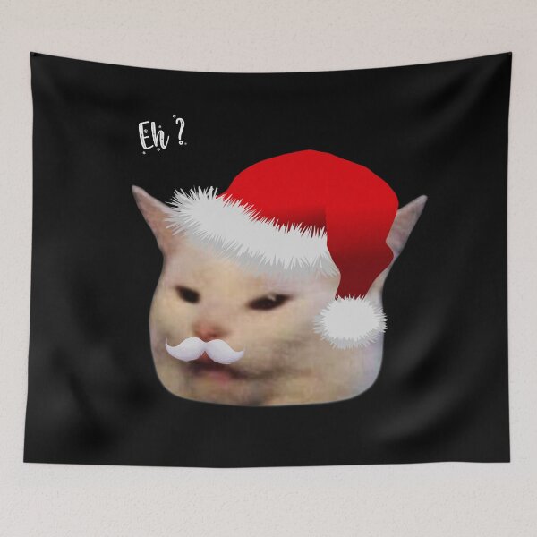 Item preview, Smudge the cat Christmas - Funny memes designed and sold by MiSou Shop.