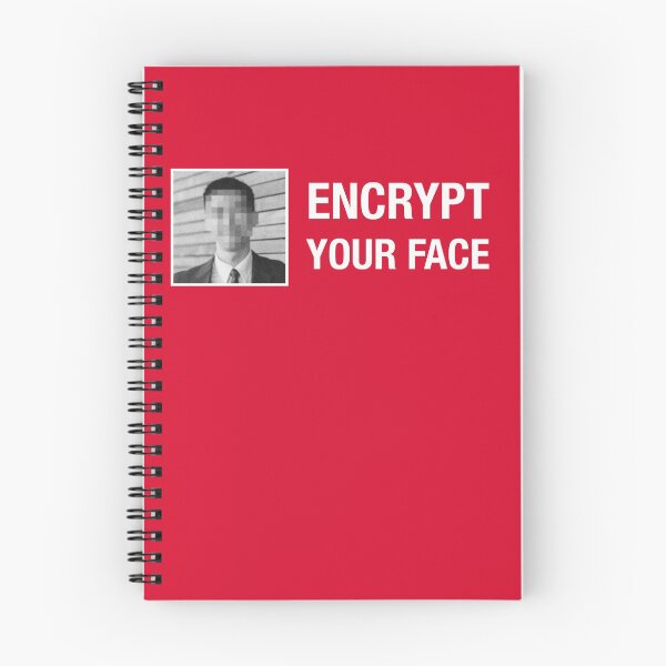 Item preview, Encrypt Your Face - Red designed and sold by MOREDANKMEMES.