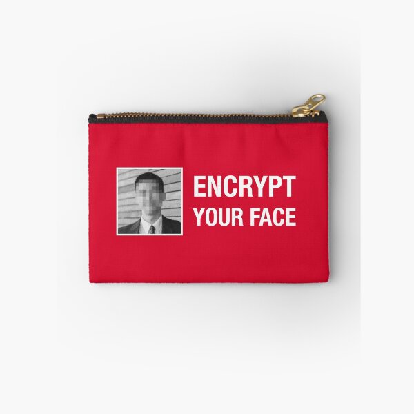 Item preview, Encrypt Your Face - Red designed and sold by MOREDANKMEMES.