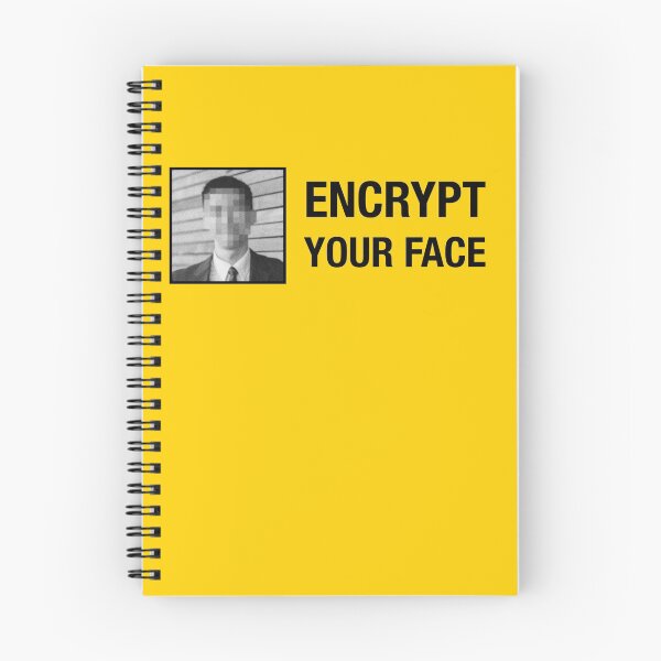 Item preview, Encrypt Your Face - Yellow designed and sold by MOREDANKMEMES.