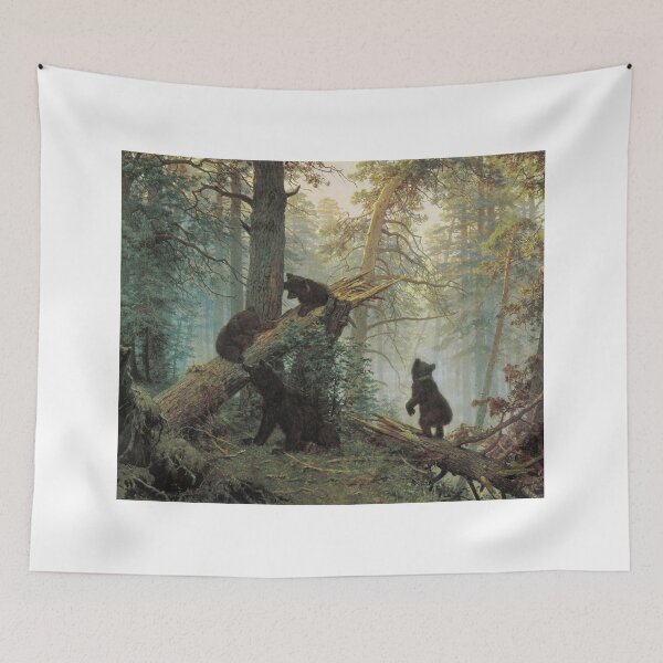Item preview, Morning in a Pine Forest Ivan Shishkin designed and sold by conceptDVS.