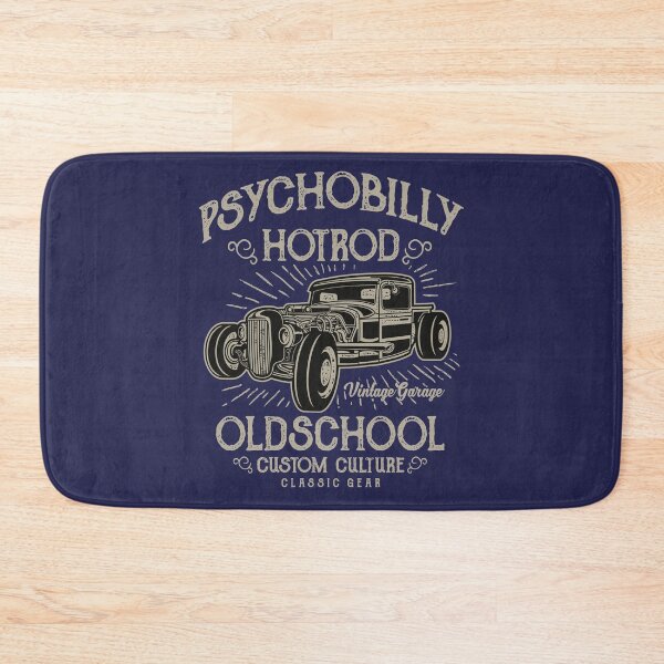 Aperçu de l'œuvre Psychobilly Hotrod - Old School - Culture personnalisée - Équipement classique créée et vendue par flipper42.