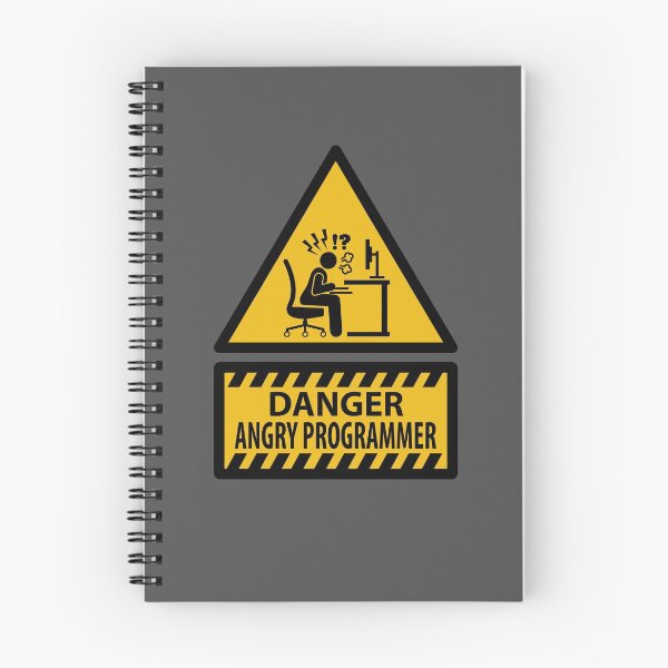 Item preview, Danger Angry Programmer designed and sold by Caldofran.