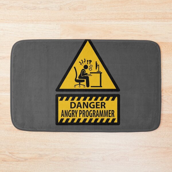Item preview, Danger Angry Programmer designed and sold by Caldofran.