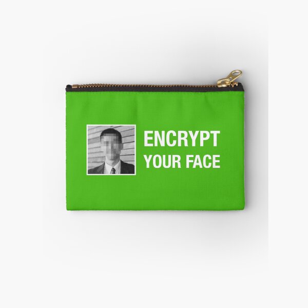 Item preview, Encrypt Your Face - Green designed and sold by MOREDANKMEMES.