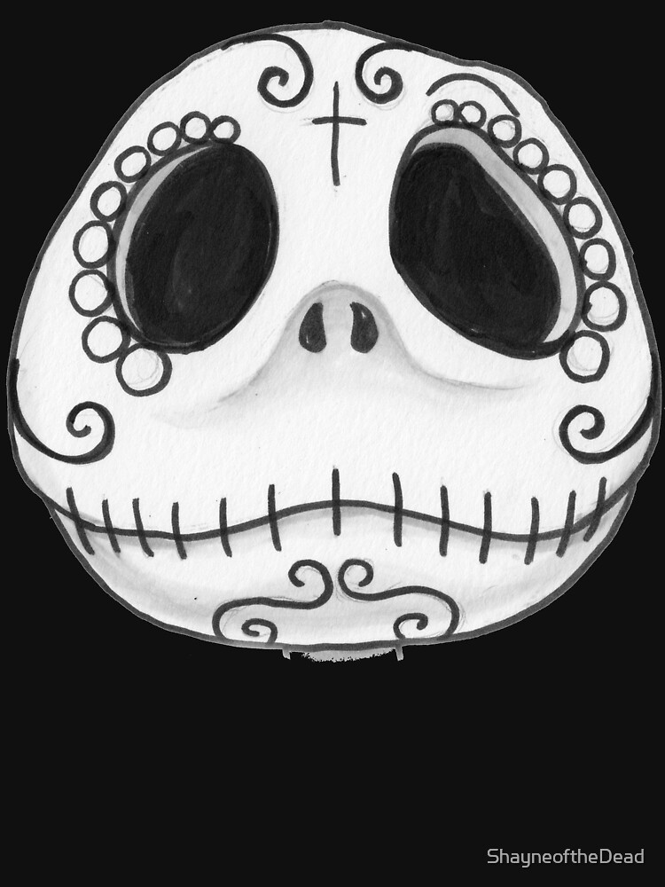 jack skellington sugar skull pop