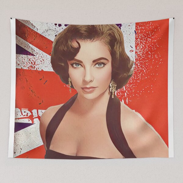 Item preview, Elizabeth Taylor British icon  designed and sold by AndythephotoDr.