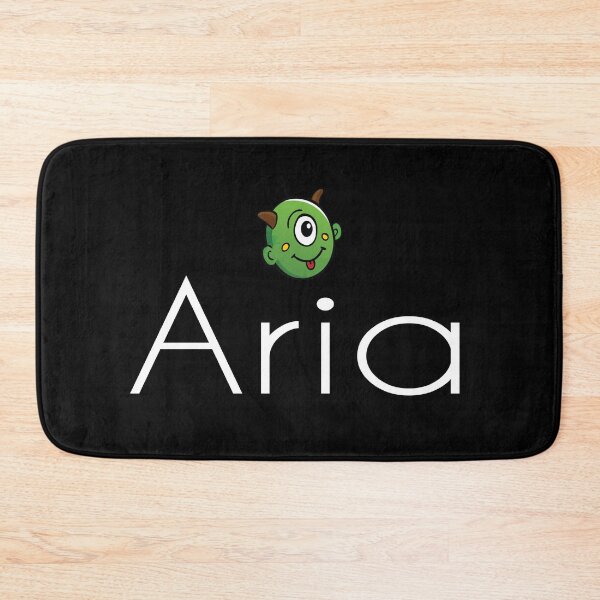 Item preview, Aria Name Cute Monster designed and sold by ProjectX23.
