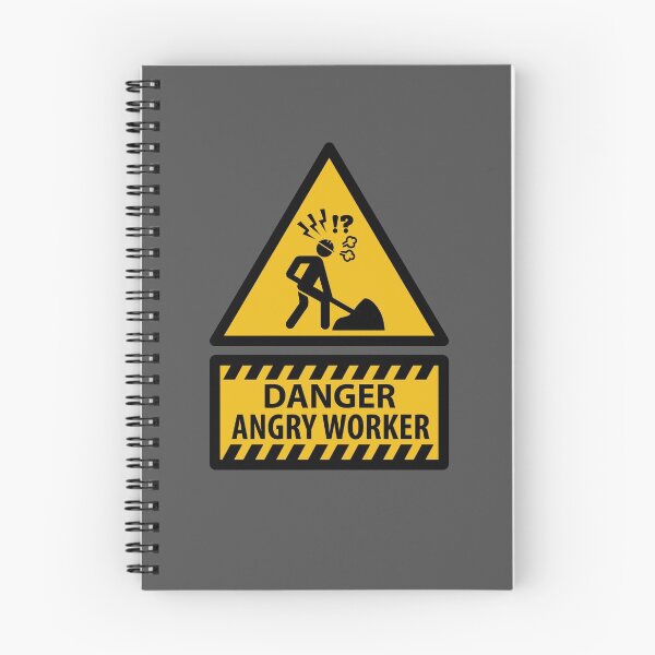 Item preview, Danger Angry worker designed and sold by Caldofran.