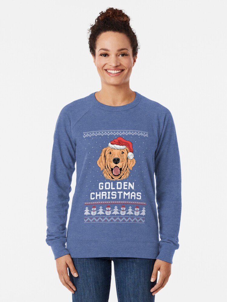 Golden Retriever Christmas Sweater
