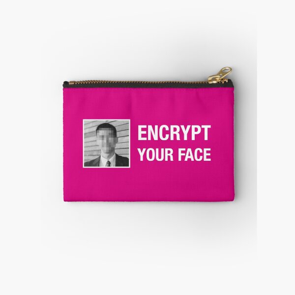 Item preview, Encrypt Your Face - Magenta designed and sold by MOREDANKMEMES.