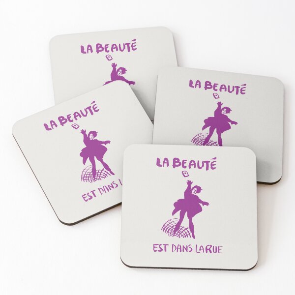Item preview, ! NEW ! Paris Revolt, May 68: 'LA BEAUTE EST DANS LA RUE': The Original Thrown iPhone in Deep Purple on Bone Grey designed and sold by Day Chapman.