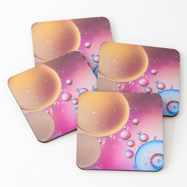 Item preview, Oil drops in water. Abstract defocused psychedelic pattern image multicolored. Abstract background with colorful gradient colors. DOF designed and sold by anytka.
