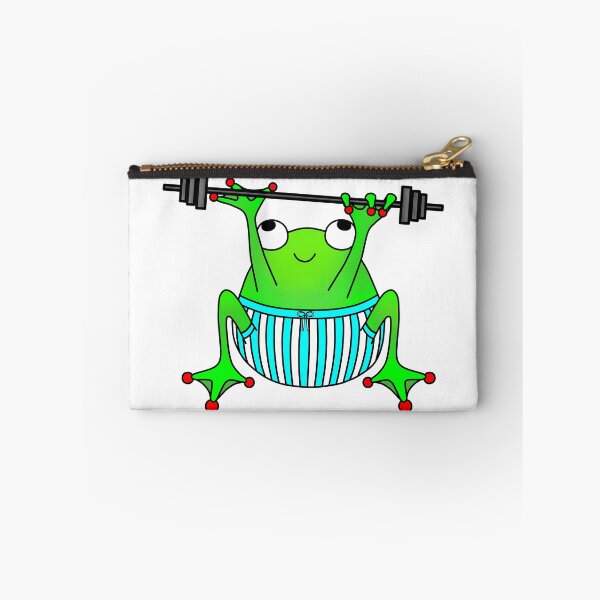 Item preview, Weight lifting frog designed and sold by SnailAndCo.