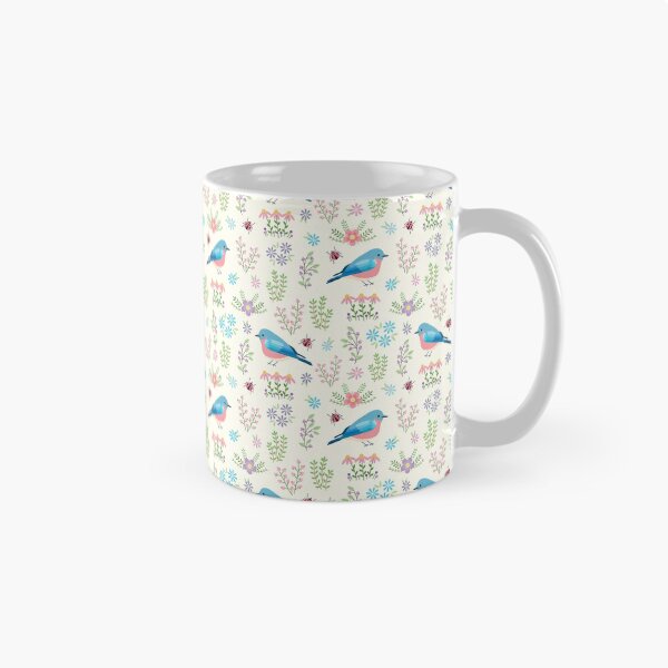 Item preview, Bluebird in the Flowers Pattern designed and sold by theflossbox.