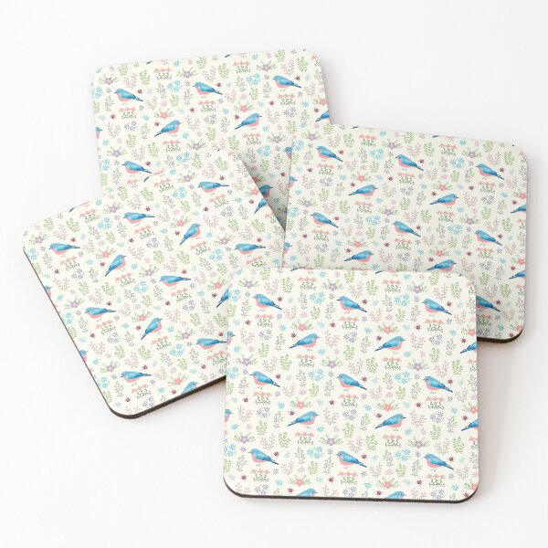 Item preview, Bluebird in the Flowers Pattern designed and sold by theflossbox.