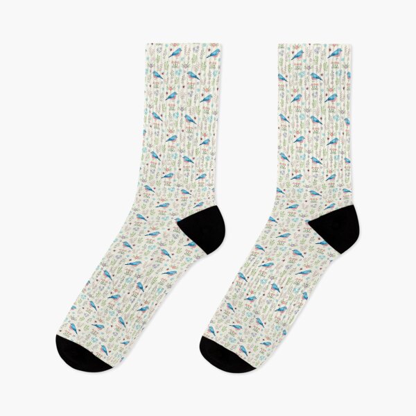 Item preview, Bluebird in the Flowers Pattern designed and sold by theflossbox.