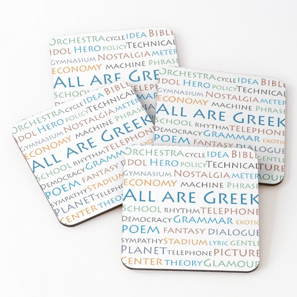 Item preview, All are Greek / English words came from Greek language  designed and sold by Art By M.