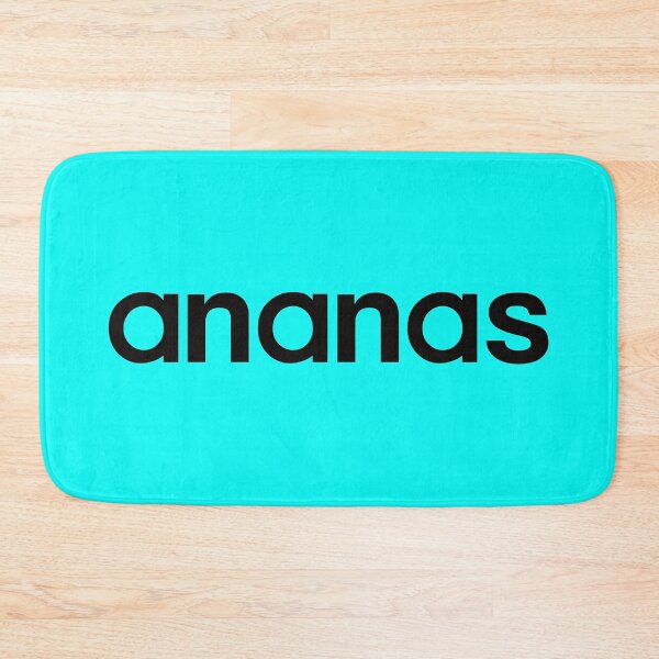 Item preview, Ananas text in black designed and sold by knappidesign.