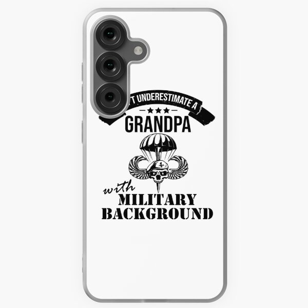 Item preview, Don't underestimate a military grandpa designed and sold by Cutebutfunny.