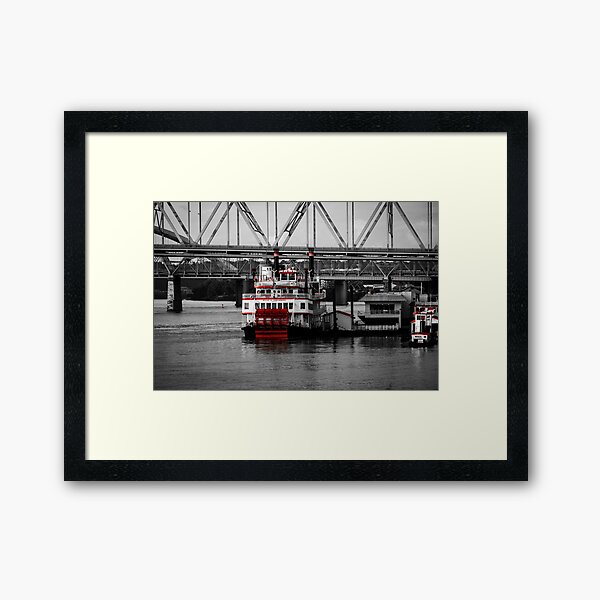 Belle of Cincinnati - SC Framed Art Print