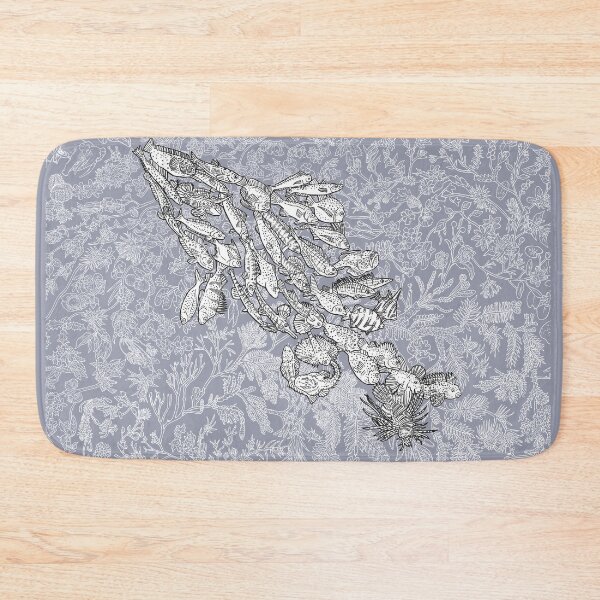 Item preview, Perciformes - Fish - Evolution - Blue Background designed and sold by EvolutionPoster.
