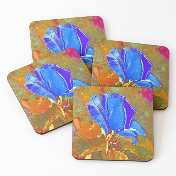 Artikelvorschau, blaue Rose entworfen und verkauft von Art By M.