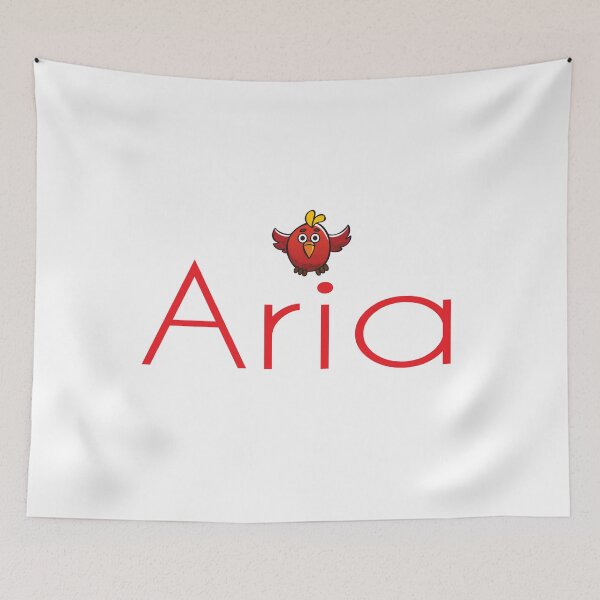 Item preview, Aria Name Cute Bird designed and sold by ProjectX23.