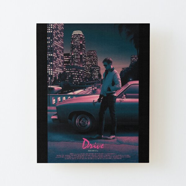 Drive movie poster Wood Mounted Print