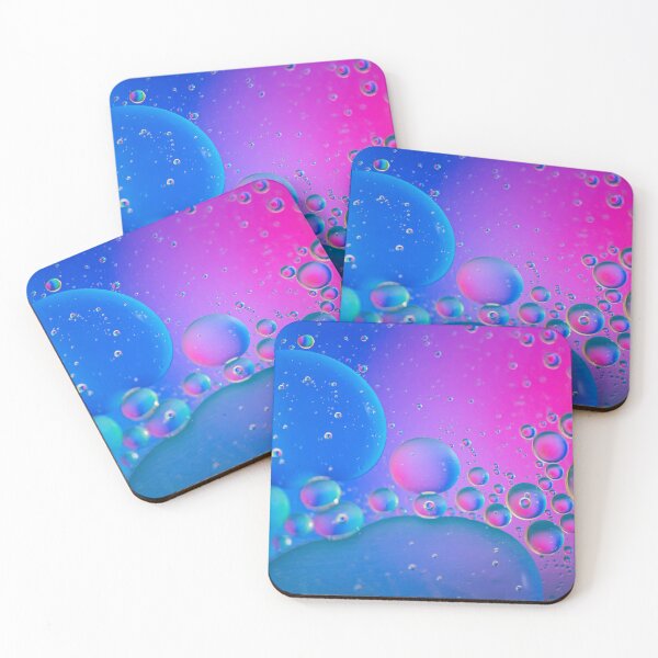 Item preview, Rainbow abstract background picture made with oil, water and soap designed and sold by anytka.