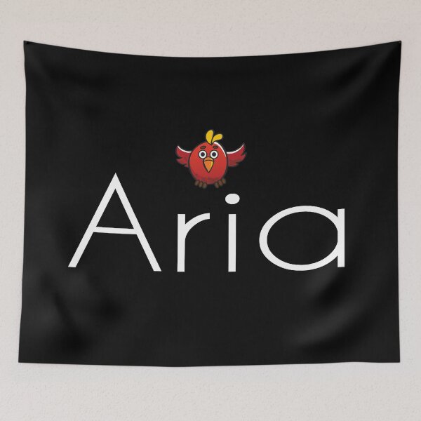 Item preview, Aria Name Cute Bird designed and sold by ProjectX23.
