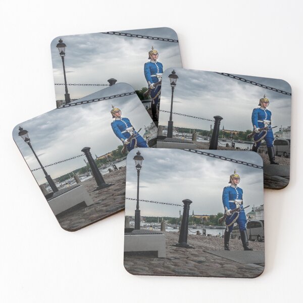 Item preview, Swedis royalguard in front of the Royal Castle in Stockholm designed and sold by connyM-Sweden.