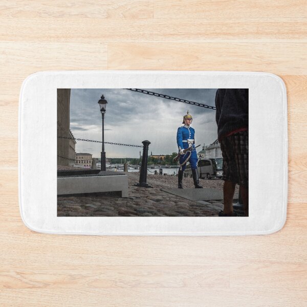 Item preview, Swedis royalguard in front of the Royal Castle in Stockholm designed and sold by connyM-Sweden.