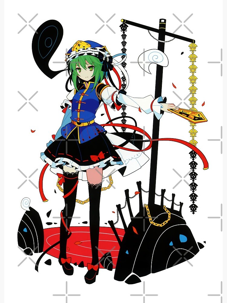 Touhou Project Shikieiki Yamaxanadu Art Board Print By Styletto Redbubble