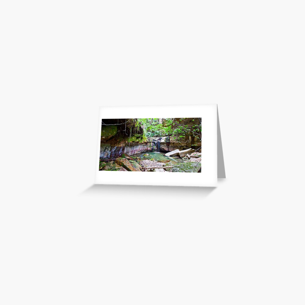 The Moss Gardens Greeting Card