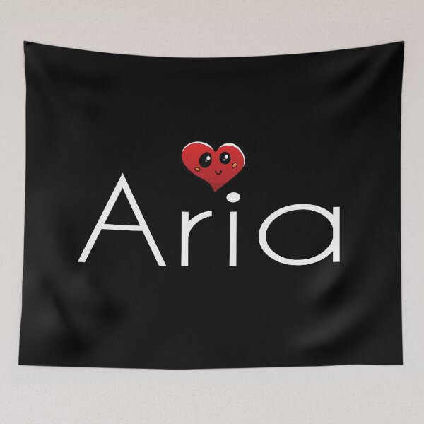 Item preview, Aria Name Cute Heart designed and sold by ProjectX23.