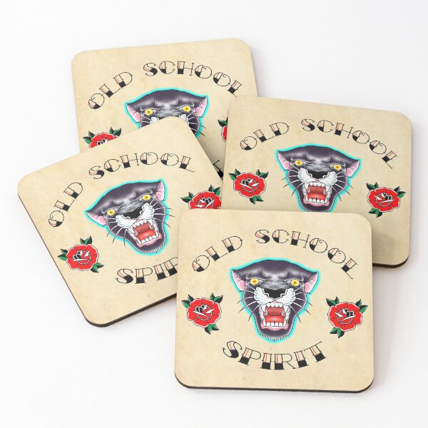 Item preview, Panther Old School designed and sold by SoulArtLove.