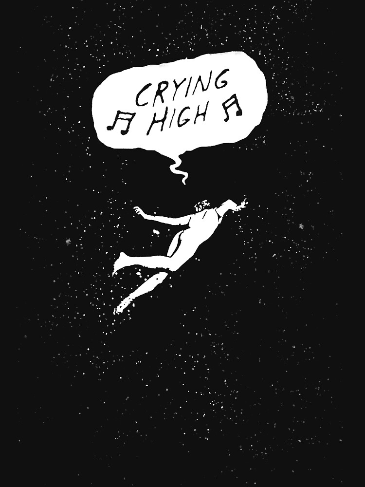 Thumbnail 7 of 7, Classic T-Shirt, Crying High in Outer-Space designed and sold by dkleiser.