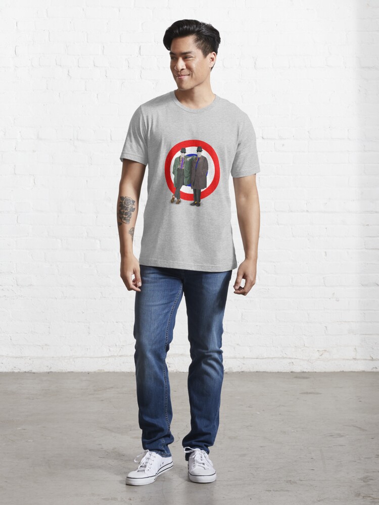 Sixties Mod Bullseye Red White and Blue Essential T-Shirt for Sale by  Linkbekka