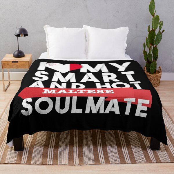 Item preview, I love my smart and hot Maltese soulmate designed and sold by Urosek.