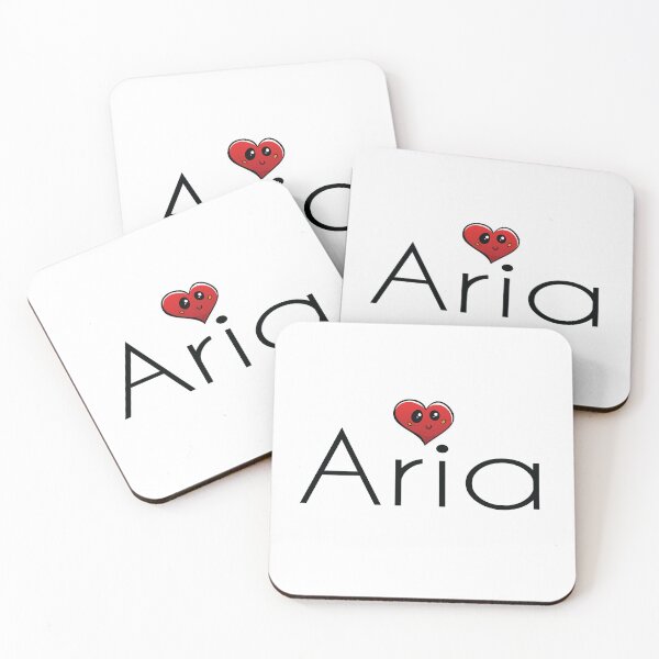 Item preview, Aria Name Cute Heart designed and sold by ProjectX23.
