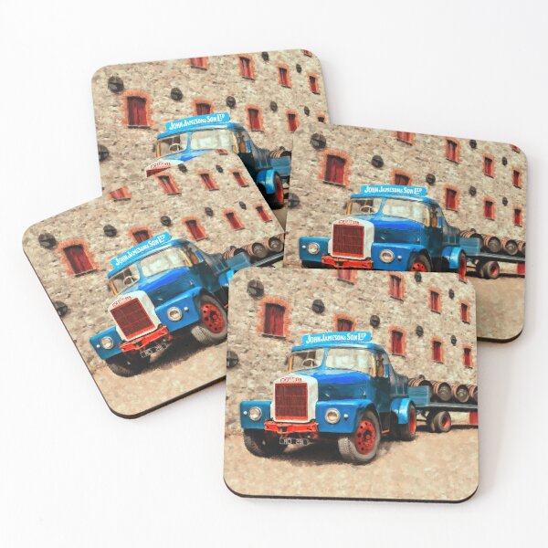 Item preview, Jameson Whiskey Vintage Truck Painting designed and sold by ROADTROOPER.