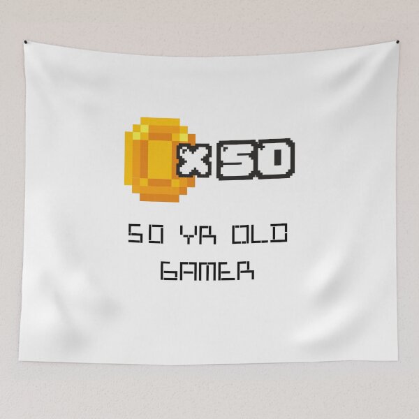 Item preview, 50 Year Old Gamer designed and sold by Ndigwan.