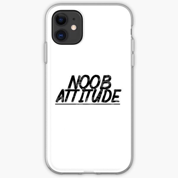 Noob Newbie Iphone Cases Covers Redbubble - videos matching i trolled as a starter noob in roblox