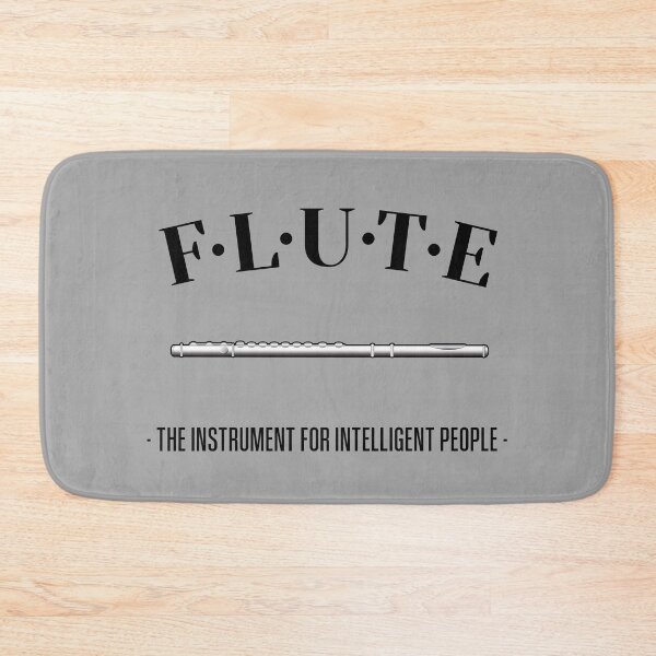 Item preview, FLUTE - THE INSTRUMENT FOR INTELLIGENT PEOPLE - Funny flute gift designed and sold by HEJAshirts.