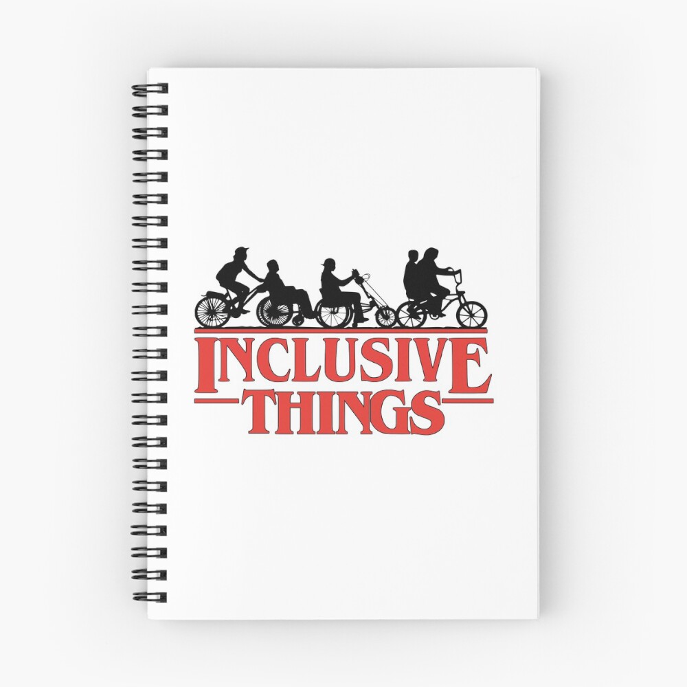 Item preview, Spiral Notebook designed and sold by InclusiveThings.