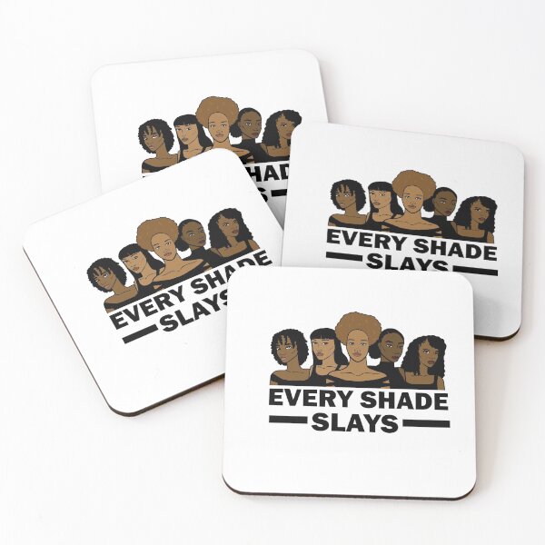 Item preview, Melanin Poppin, Every Shade Slays,  Afro Black Girl Magic  designed and sold by Logiamerch.